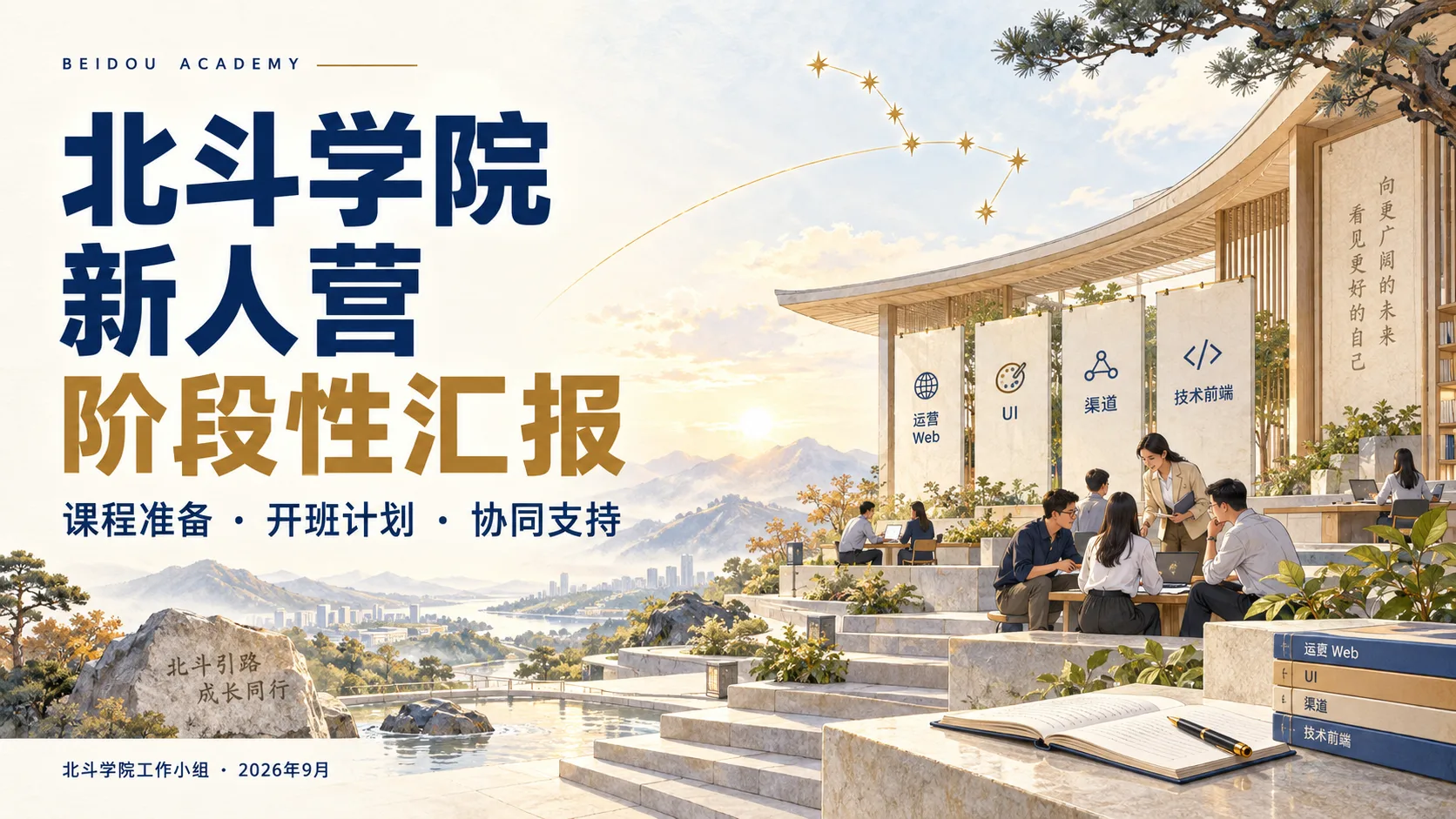 北斗学院新人营阶段性汇报