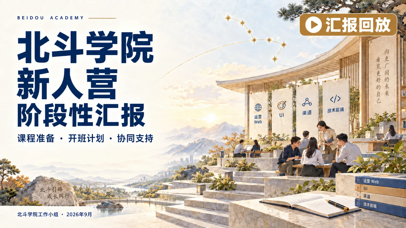 北斗学院新人营阶段性汇报